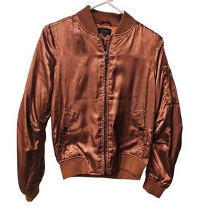 Womens size 2 Topshop Brown Jacket‎
